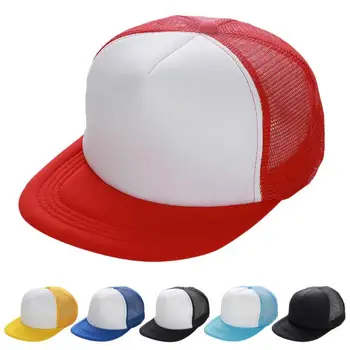 Бейсбольная кепка Унисекс с сеткой, шляпа с глухим козырьком, Регулируемые женские бейсболки, модная мужская кепка, бесплатная доставка, Прямая поставка