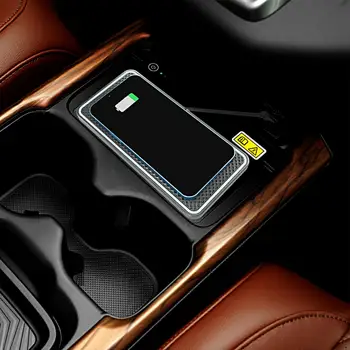 Беспроводное зарядное устройство для телефона, 1 комплект, полезная нескользящая защита от температуры 5 В/3 А, беспроводное зарядное устройство USB для автомобиля