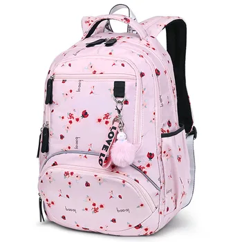 Большой школьный рюкзак милый Студенческий Школьный Рюкзак С Принтом Водонепроницаемый рюкзак для начальной школы сумки для книг для девочек-подростков дети mochila