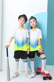 Весенне-осенняя спортивная одежда с футболками для мальчиков и девочек, повседневный модный топ + брюки, детская одежда от 4 до 14 лет