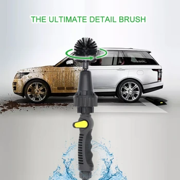Водяная щетка для замены автомобильных шин, насадка для щетки, Инструменты для чистки колес мотоцикла, велосипеда, Гидродинамическая щетка для мытья автомобильных ручек