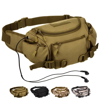 Военная штурмовая тактическая поясная сумка, многофункциональная поясная сумка Stride, наплечная сумка для путешествий, для верховой езды, многокамерная, высокое качество