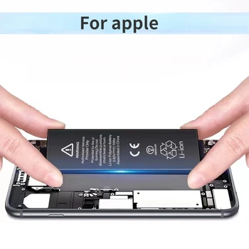 Высокая емкость аккумулятора Apple X 6S 8 11 12 13 XR Для телефона Полной серии Замена Аккумуляторов 0 Цикл