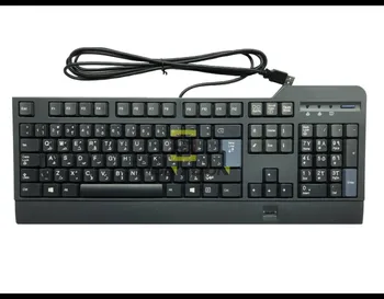 Высокое качество FRU: 00XH346 для Lenovo Preferred Pro USB клавиатура с отпечатками пальцев KUF1256 Арабская раскладка Доступна в США Оригинальная Совершенно новая