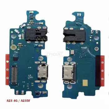 Высококачественное USB-док-зарядное устройство, порт для зарядки, гибкий кабель, заменяющая деталь для Samsung Galaxy A23 4G A235F