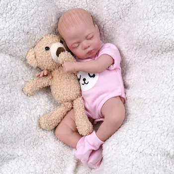 Готовые куклы RBG Reborn Luna Reborn Baby 30 см с новым лицом, реалистичные мини-подарки для новорожденных девочек