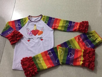 Детская одежда Бутик детской одежды с круглым вырезом и рисунком в виде сердца Детская одежда