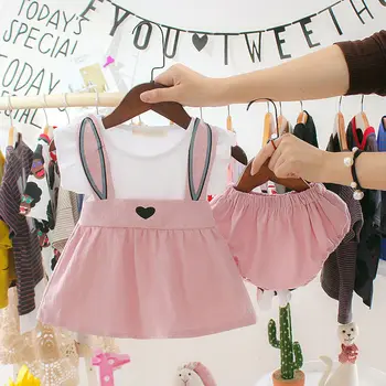 Детская одежда новая корейская версия платье для девочек Детская юбка Детские штаны в клетку от 1 до 4 лет