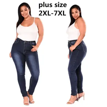 джинсовые брюки jean woman mom jeans, джинсы-бойфренды для женщин с высокой талией, пуш-ап, женские джинсы большого размера, деним 7xl 2019 г.