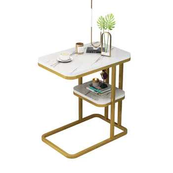 Диван, роскошный приставной столик в гостиной, мобильный мини-журнальный столик, многофункциональный стол, мебель, прикроватная тумбочка