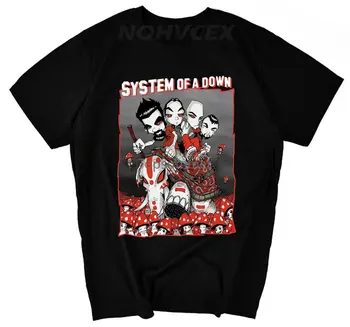 Дизайн логотипа рок-группы Men Soad System Of A Down, мужская футболка, крутые топы для мальчиков, летняя футболка с хипстерским принтом