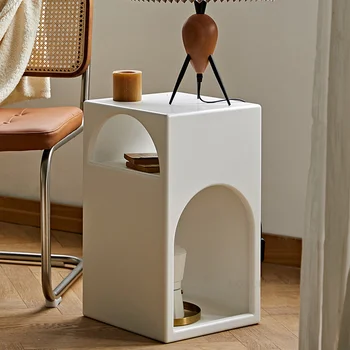 Дизайнерская мебель для дома, журнальные столики в форме арки, Чайный столик в скандинавской маленькой квартире, Минималистичная гостиная, прикроватный столик в спальне.