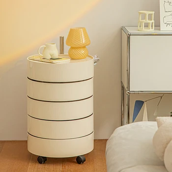 Дизайнерская Милая Прикроватная тумбочка, Улучшенная комната для хранения в скандинавском стиле, Прикроватная Тумбочка для спальни, Простая мебель для дома