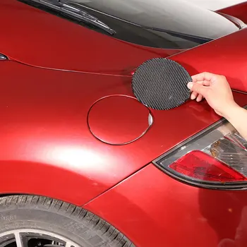 Для Mitsubishi Eclipse 2006 2007 2008 2009 2010 2011, накладка на крышку топливного бака автомобиля из мягкого углеродного волокна, наклейки, автомобильные аксессуары