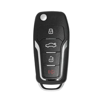 Для Xhorse XKFO01EN универсальный проводной дистанционный брелок с откидной кнопкой 4 для Ford Style для ключа VVDI
