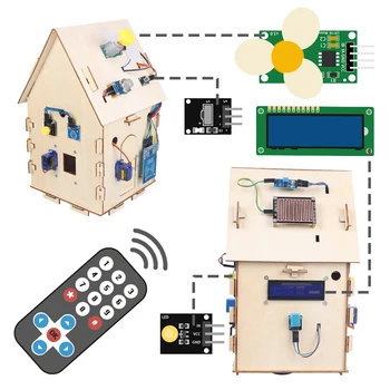 Домашний Стартовый набор Электроника Домашняя Автоматизация Обучающие игрушки для кодирования DIY Набор датчиков для детей Подростков взрослых Обучающий набор STEM
