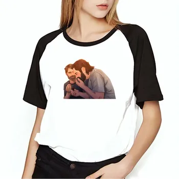 Женская футболка The Last of Us Tlou Bill and Frank Romance, бейсбольная футболка с надписью Gay Love Strawberry