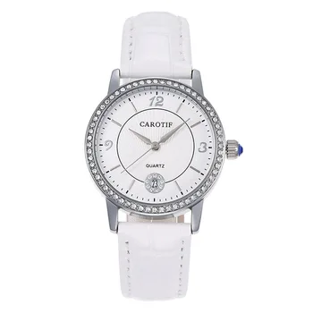 Женские часы, модные кожаные кварцевые часы-браслет, лучший бренд класса Люкс, водонепроницаемые женские наручные часы Montre Femme 2023, НОВИНКА