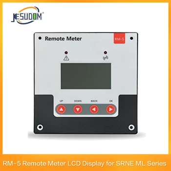 ЖК-Дисплей Дистанционного Измерителя RM-5 для Солнечного Контроллера Заряда MPPT Серии SRNE ML с USB-Передачей RS232
