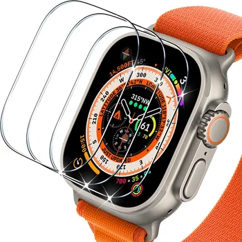 Закаленное стекло для Apple Watch Ultra 49 мм, защитная пленка для экрана от царапин для умных часов Hello Watch 3 HK8 Pro Max Ultra