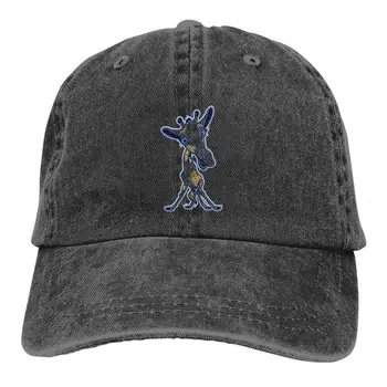 Застиранная мужская бейсболка Northern Giraffe Trucker Snapback Caps, папина шляпа, шляпы для гольфа с жирафом