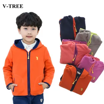 Зимняя детская верхняя одежда, флисовая куртка для девочек, утепленные пальто для мальчиков, детские толстовки, ветровка, парка для подростков, одежда для малышей от 2 до 14 лет