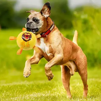 Игрушки для собачьего футбола Многофункциональные интерактивные игрушки для собак с мячом для маленьких средних и крупных собак