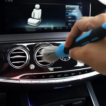 Инструменты для чистки автомобилей Щетка для детализации деталей автомобиля с классической ручкой Автомобильные Аксессуары