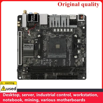 Используется для материнских плат ASROCK X470 Gaming-ITX/ac Gaming-ITX MINI ITX С разъемом AM4 для настольной материнской платы AMD X470 M, 2 NVME USB3.0