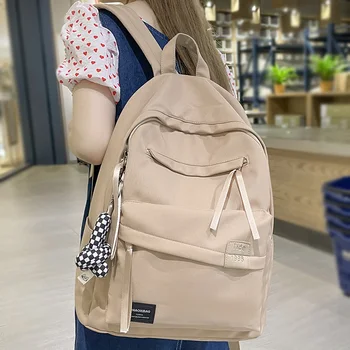 Классная женская сумка для ноутбука и книг, симпатичный студенческий нейлоновый рюкзак, женский рюкзак для колледжа Kawaii, модная школьная сумка для путешествий для девочек