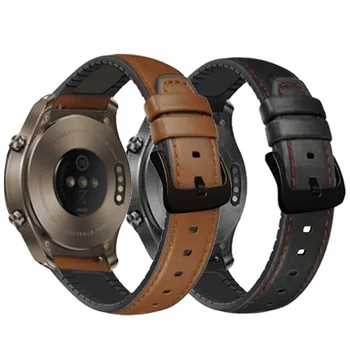 Кожаный Силиконовый Ремешок Для Xiaomi Haylou GST RT2 Smart Watch Band Наручные Ремни Для Haylou RS4 Plus RT2 LS10/LS02/RT/LS05s/RS3