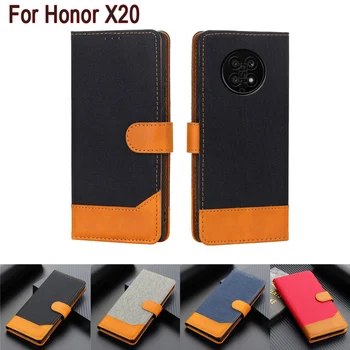 Кожаный чехол Etui Для Honor X20, Чехол-бумажник с откидной крышкой, Магнитная карта, Защитная Оболочка для телефона, Hoesje Book Для Honor X 20, NTN-AN20 Case