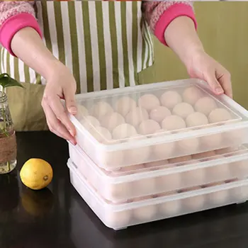 Коробка для хранения яиц Лоток для яиц с крышкой Кухонный холодильник Коробка для яиц Подставка для яиц Ящики для хранения яиц Холодильник Органайзер для яиц