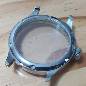 Корпус часов из нержавеющей стали, 40 мм, замена минерального стекла для ETA2824 /2836, детали для ремонта ручного механического механизма