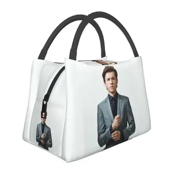 Красивая сумка для ланча с изоляцией Тома Холланда для школы, офиса, сменный холодильник, термобокс для бенто для женщин