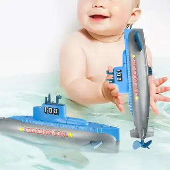 Креативная забавная игрушка-кораблик для купания, детская игрушка для летнего плавания, привлекательная подводная модель подводной лодки для плавания для ребенка