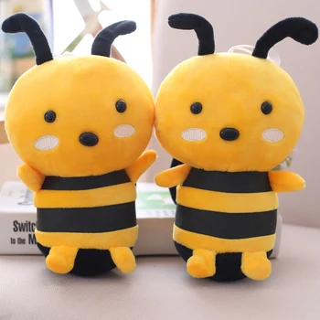 Кукла Kawaii Little Bee, мягкая кукла-насекомое, плюшевая игрушка, подарки, классическая игрушка для девочек