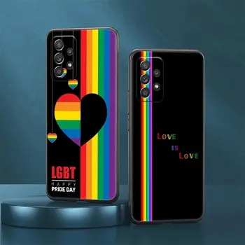 ЛГБТ Радужный чехол для геев и лесбиянок Samsung Galaxy A23 5G Чехлы A13 4G A24 A23 A12 A14 A21s A22 A01 A02 A03 A04 S Мягкий Чехол для телефона