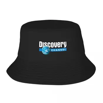 Летняя панама с логотипом Discovery Channel для мужчин и женщин, рыбацкие кепки, двусторонняя хлопковая панама, уличная рыбацкая шляпа