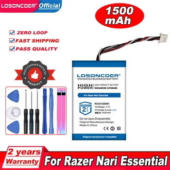 Литий-полимерный аккумулятор LOSONCOER RC30-026901 для наушников Razer Nari Essential Bluetooth