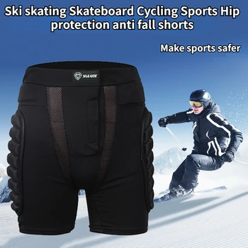 Лыжные штаны для защиты бедер SULAITE, накладка для ягодиц от падения, шорты для катания на коньках, Спортивная накладка для защиты бедер