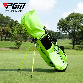 Мужская Женская сумка для гольфа PGM, легкие сумки-кронштейны, полностью Водонепроницаемый клубный рюкзак, вмещающий 13 шт. клюшек, светло-зеленый QB116
