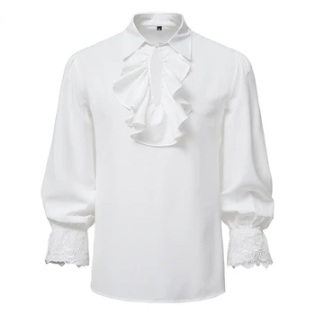 Мужская рубашка С длинными рукавами, Весенне-Осенний Новый Модный Тренд Ведущего Свадьбы, Однотонная Простая Повседневная рубашка Большого Размера