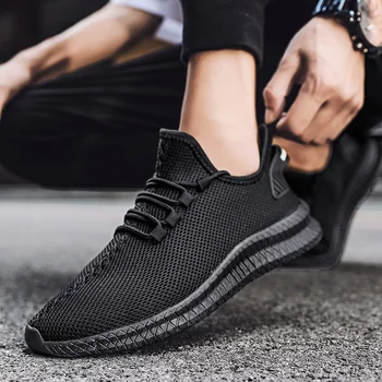 Мужские повседневные кроссовки, дышащие Мужские кроссовки, Летняя мода 2021 года, Уличная повседневная обувь, мужские легкие кроссовки для ходьбы, Повседневная обувь