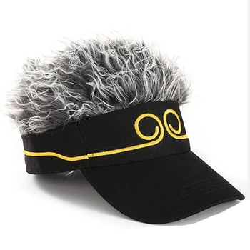 Мужской парик, камуфляжная кепка, Модная повседневная бейсболка для гольфа, Регулируемые шляпы Snapback, хип-хоп шляпа