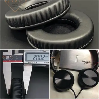 Мягкие кожаные амбушюры на поролоновой подушке, наушники-вкладыши для наушников Sony MDR-ZX300 Отличного качества, недешевая версия
