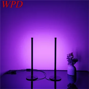 Настольная лампа WPD RGB Dazzle Color Background Atmosphere, декоративная для дома, прикроватной тумбочки, гостиной, отеля KTV