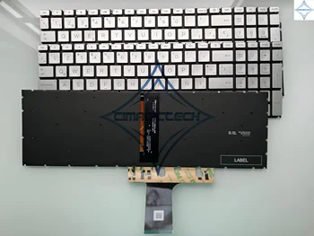 Новая клавиатура HP Pavilion 15-EH 15-EG 15-EH0000 15M-EH 15M-EG 15Z-EH 15Z-EH000 TPN-Q246 TPN-Q245 с латино-испанской подсветкой US SP