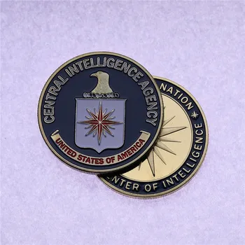 НОВАЯ коллекция монет Центрального разведывательного управления США CIA Challenge Coin Military Challenge Coin