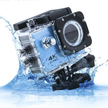 Новая трендовая беспроводная экшн-камера 4K/1080P под водой с акриловой коробкой Go Pro, Wi-Fi Экшн-камера и спортивная камера